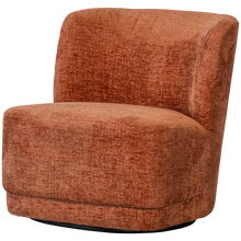Load image into Gallery viewer, ATTY SWIVEL ARMCHAIR VELVET ORANGE