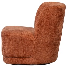 Load image into Gallery viewer, ATTY SWIVEL ARMCHAIR VELVET ORANGE