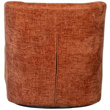 Load image into Gallery viewer, ATTY SWIVEL ARMCHAIR VELVET ORANGE