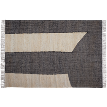 Load image into Gallery viewer, Lias rug jute natural/black 200x300cm