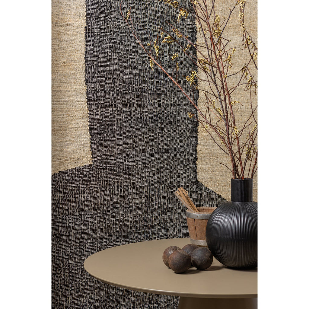 JORRE DINING TABLE MDF MILITARY BROWN O120CM