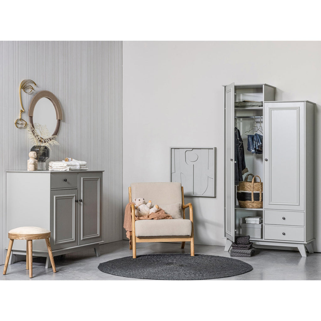 LILY WARDROBE CABINET PINE CLAY [fsc]