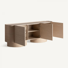 Load image into Gallery viewer, Cream Oak Sideboard