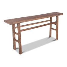 Load image into Gallery viewer, Console table wood 178x34x83