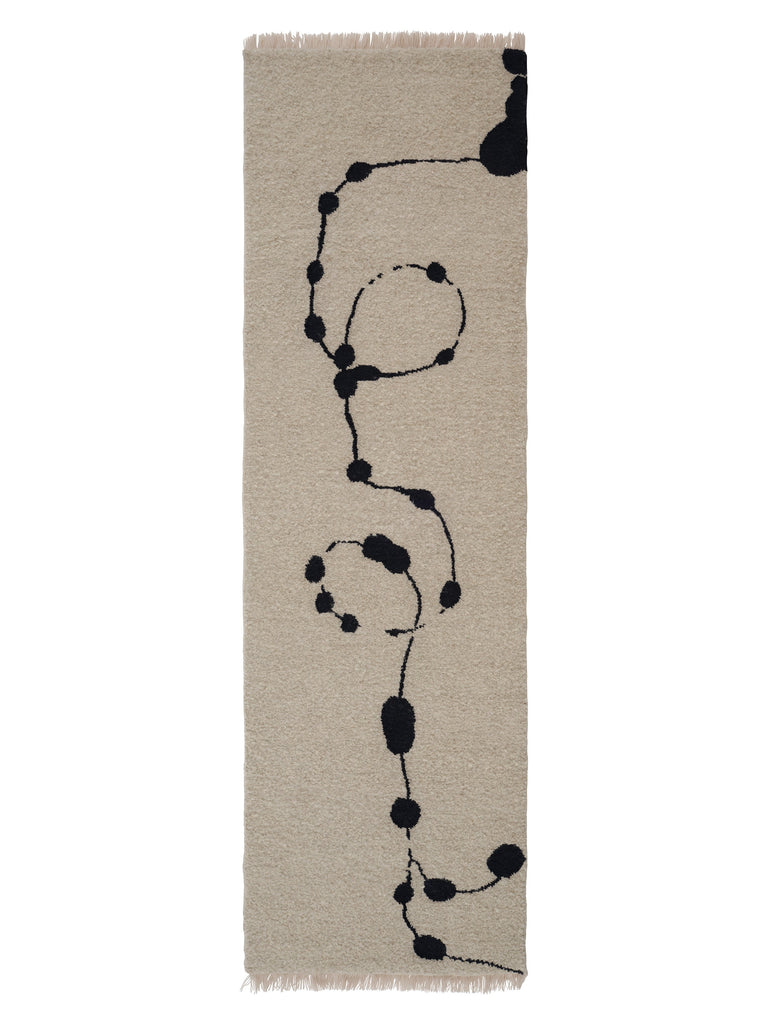 Tao Trail Beige hand-knotted rug – product photo | Linie Design at Bois Blanc Home, Limassol, Cyprus