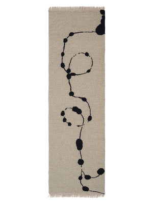 Tao Trail Beige hand-knotted rug – product photo | Linie Design at Bois Blanc Home, Limassol, Cyprus