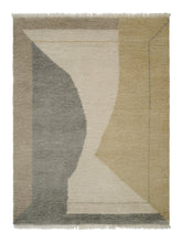 Load image into Gallery viewer, Optical Echo Vanilla hand-knotted rug – product photo | Linie Design at Bois Blanc Home, Limassol, Cyprus