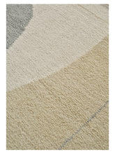 Load image into Gallery viewer, Optical Echo Vanilla hand-knotted rug – close-up of the texture | Linie Design at Bois Blanc Home, Limassol, Cyprus