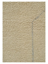 Load image into Gallery viewer, Optical Echo Vanilla hand-knotted rug – close-up of the texture | Linie Design at Bois Blanc Home, Limassol, Cyprus