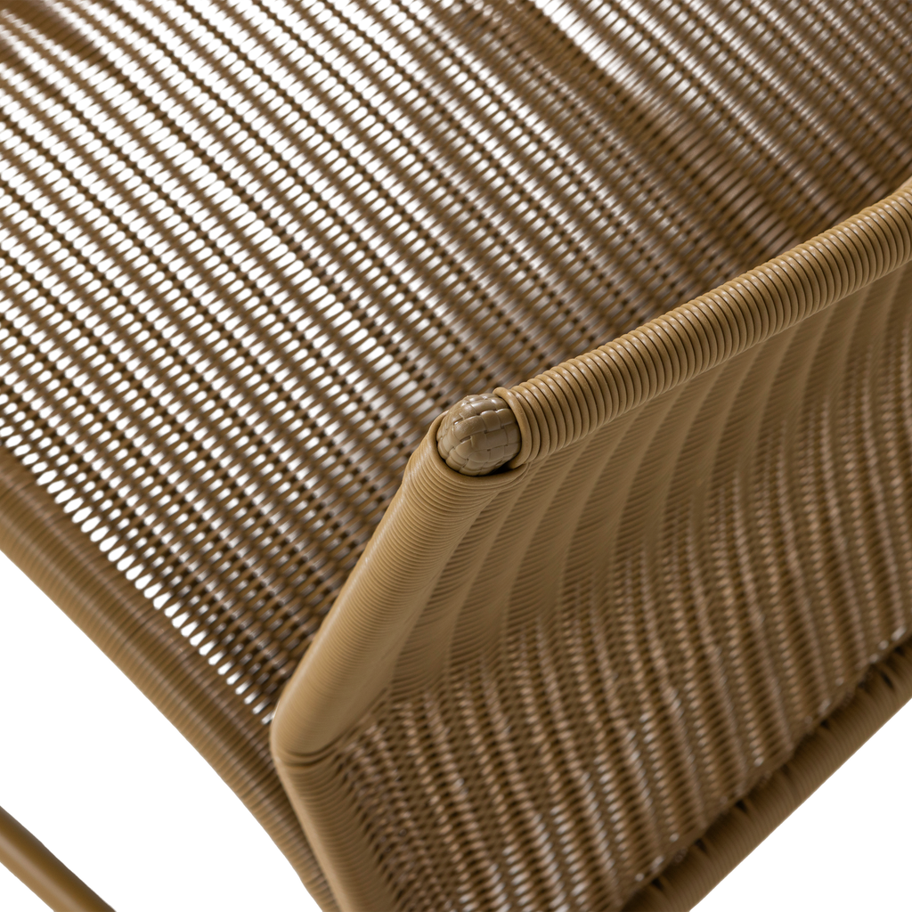 WEST GARDEN LOUNGE CHAIR HONEY YELLOW