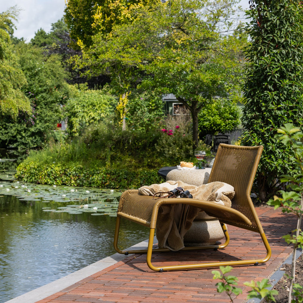 WEST GARDEN LOUNGE CHAIR HONEY YELLOW