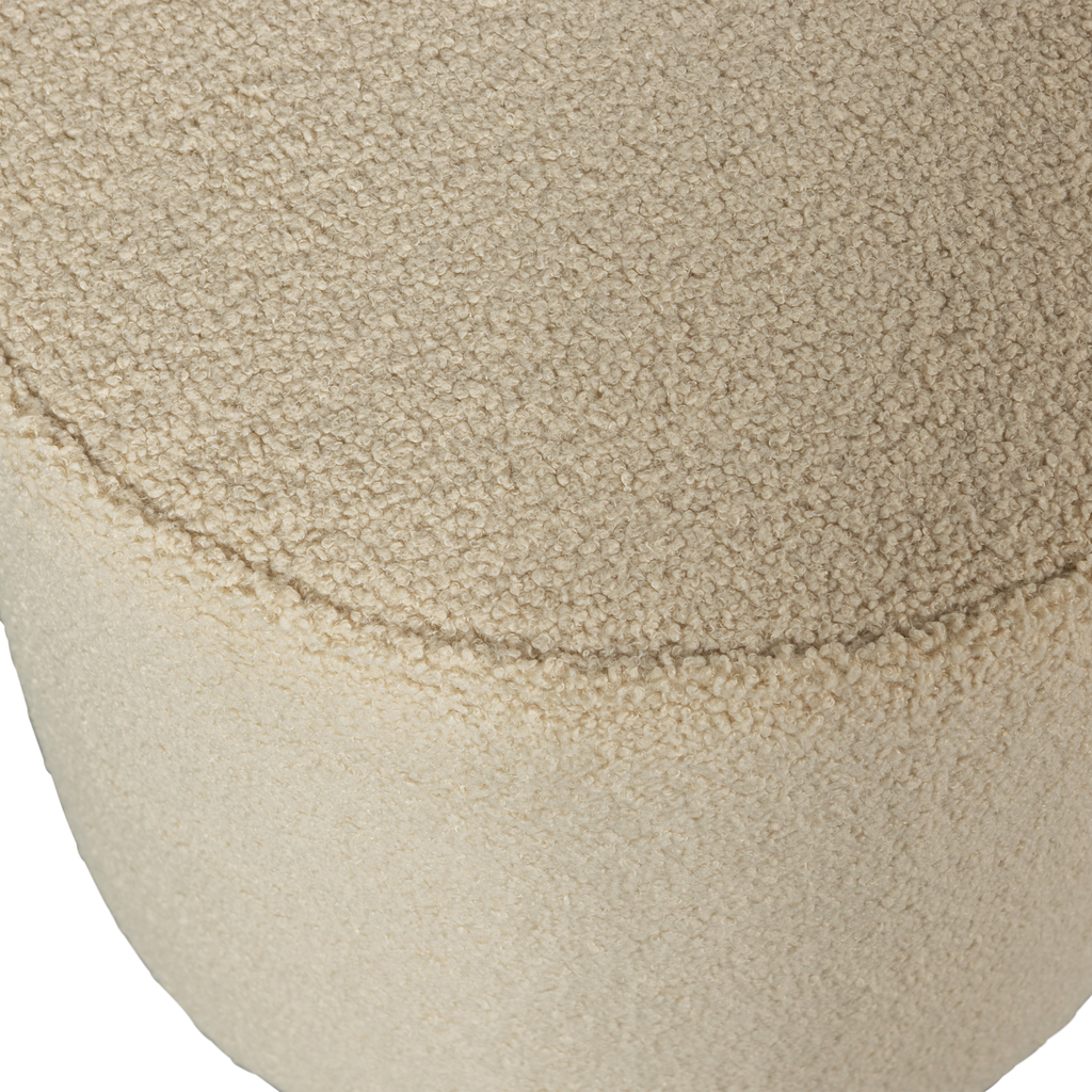 SARA PUF HIGH TEDDY SAND