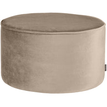 Load image into Gallery viewer, SARA PUF LOW 36xO60 CM VELVET KHAKI