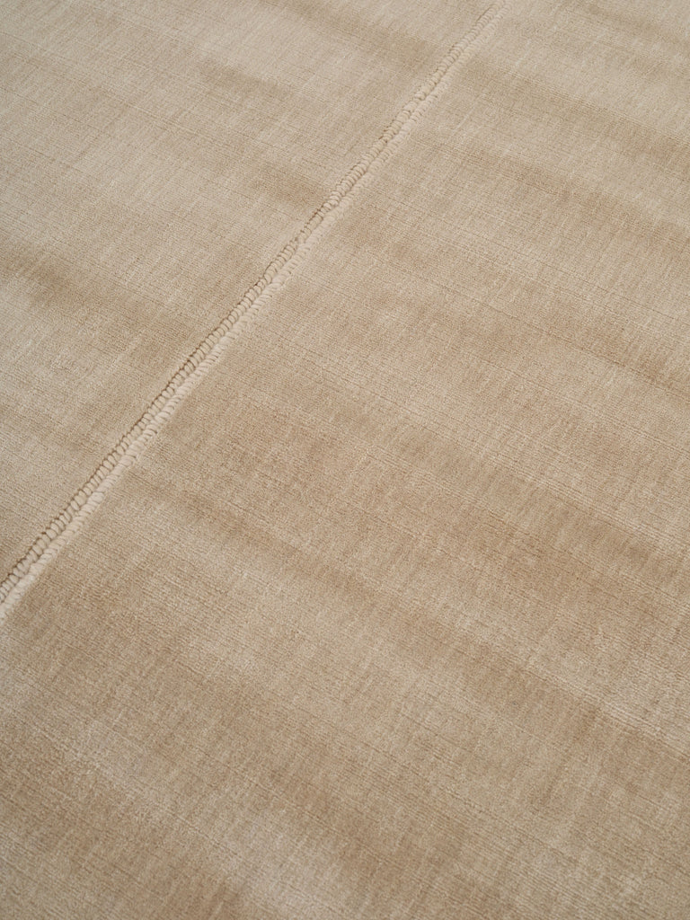 Faded Noren Camel loom-knotted rug – detail 3 | Linie Design at Bois Blanc Home, Limassol, Cyprus