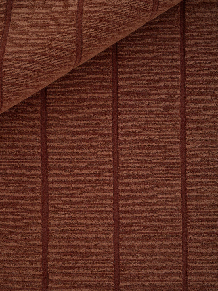 Woven Tatami Rust loom-knotted rug – detail 3 | Linie Design at Bois Blanc Home, Limassol, Cyprus