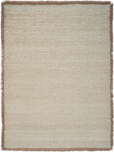 Load image into Gallery viewer, Soft Outline Beige hand-woven rug – product photo | Linie Design at Bois Blanc Home, Limassol, Cyprus