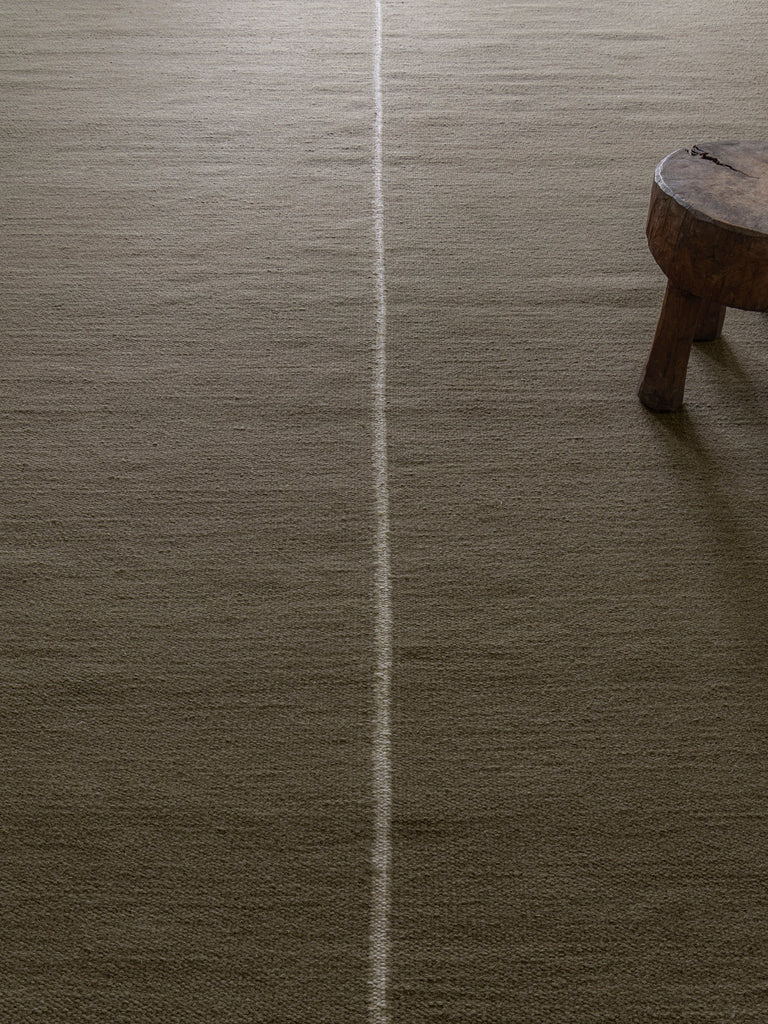 Twin Sabi Green hand-woven rug – detail 7 | Linie Design at Bois Blanc Home, Limassol, Cyprus