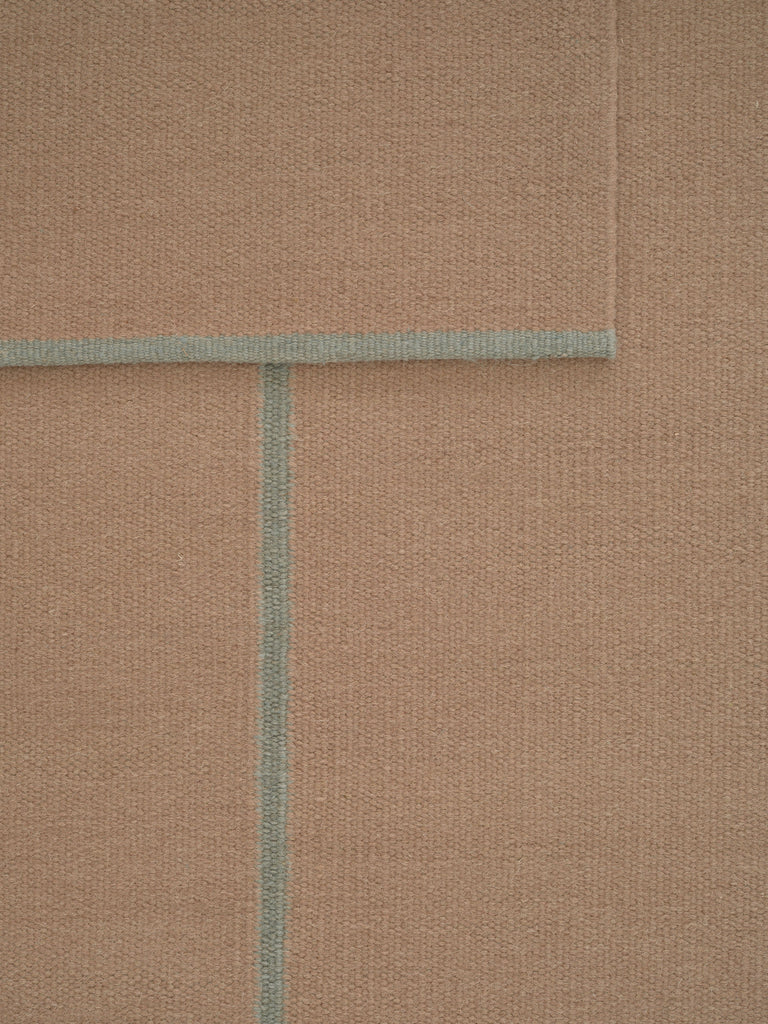 Twin Sabi Camel hand-woven rug – detail 3 | Linie Design at Bois Blanc Home, Limassol, Cyprus