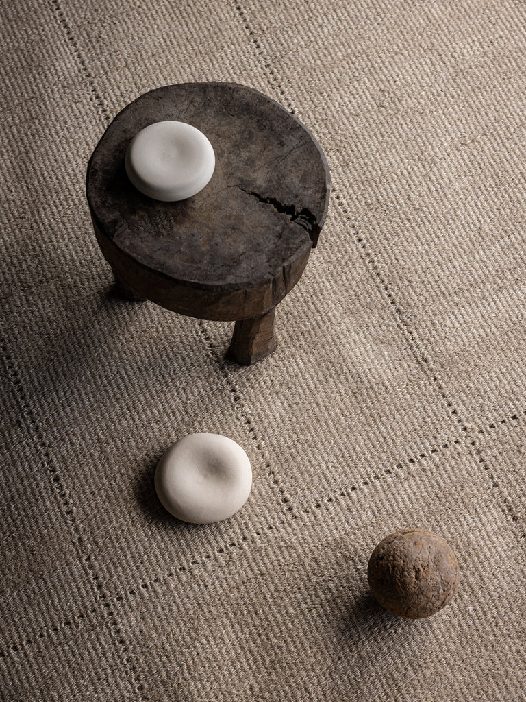 Still Aya Cream hand-woven rug – detail 4 | Linie Design at Bois Blanc Home, Limassol, Cyprus