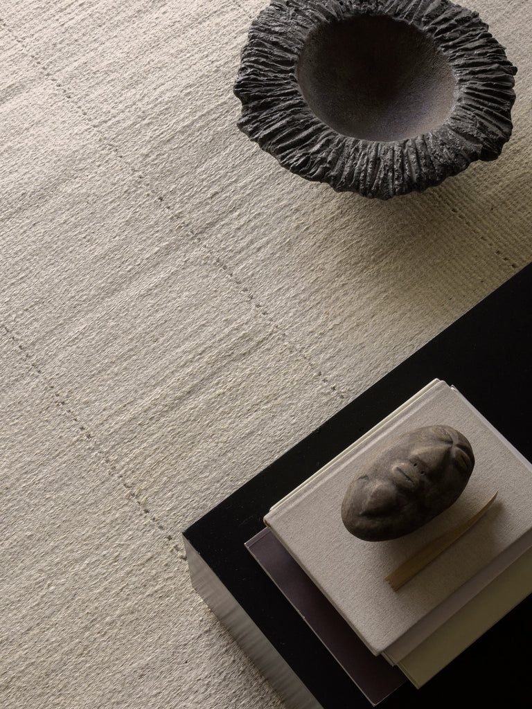 Still Aya Cream hand-woven rug – detail 5 | Linie Design at Bois Blanc Home, Limassol, Cyprus