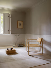 Load image into Gallery viewer, Poetic Grid Beige hand-woven rug – detail 2 | Linie Design at Bois Blanc Home, Limassol, Cyprus
