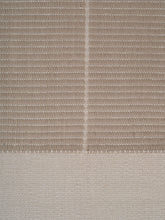 Load image into Gallery viewer, Poetic Grid Beige hand-woven rug – detail 3 | Linie Design at Bois Blanc Home, Limassol, Cyprus