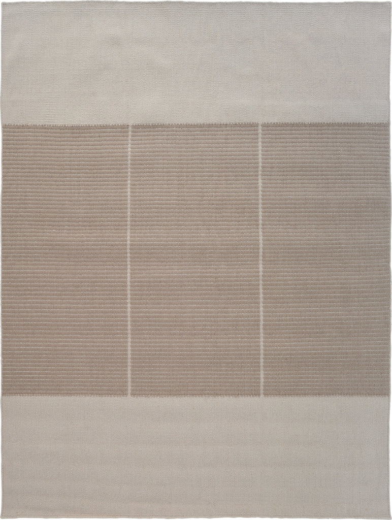 Poetic Grid Beige hand-woven rug – product photo | Linie Design at Bois Blanc Home, Limassol, Cyprus