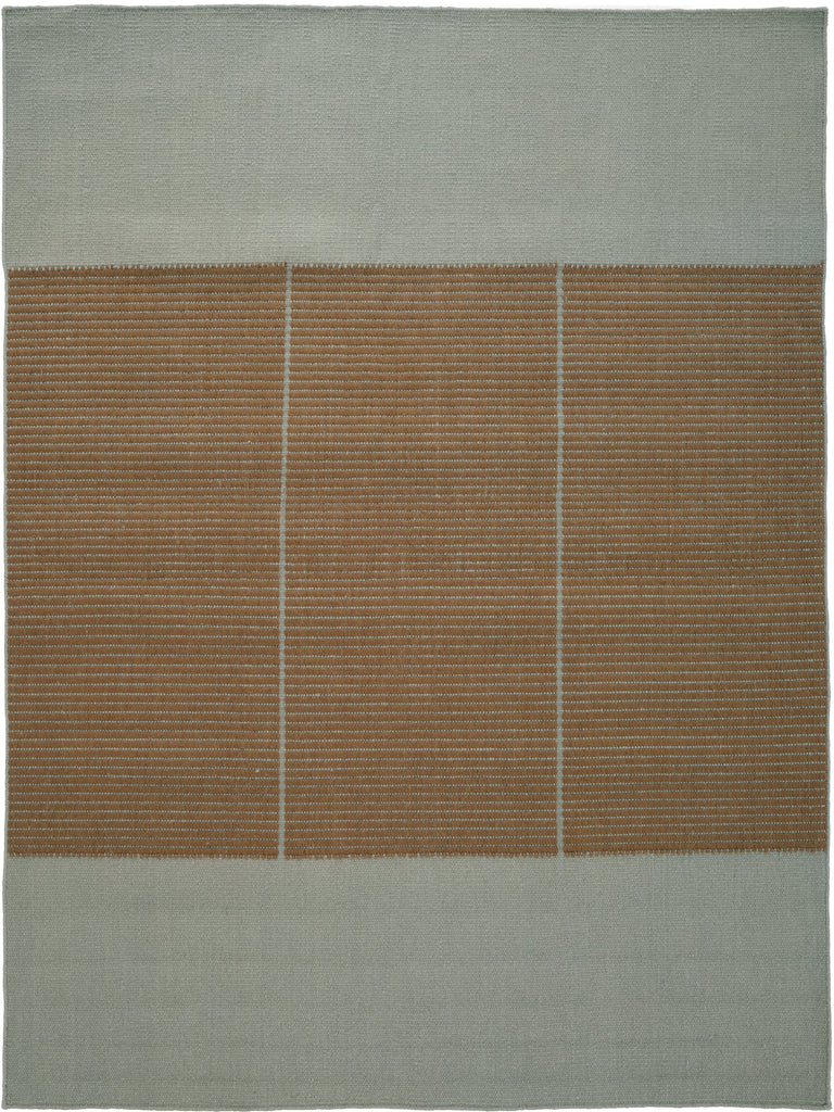 Poetic Grid Camel hand-woven rug – product photo | Linie Design at Bois Blanc Home, Limassol, Cyprus