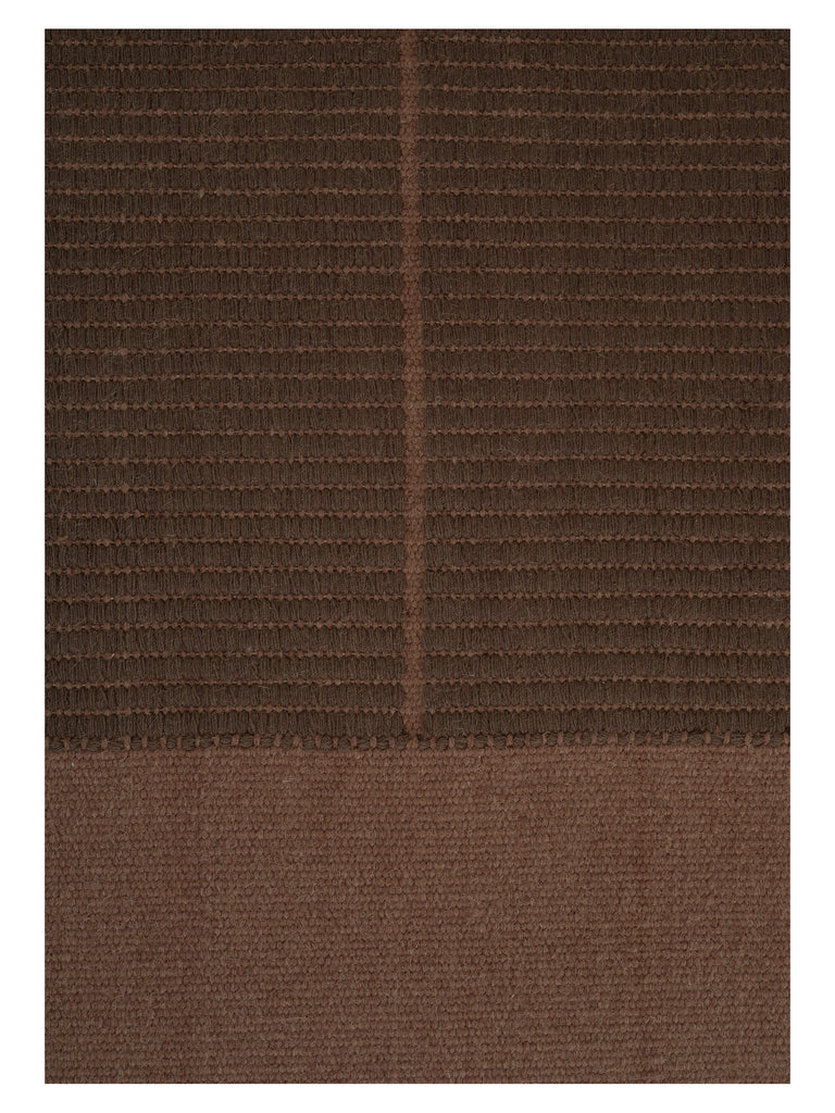 Poetic Grid Umber hand-woven rug – detail 3 | Linie Design at Bois Blanc Home, Limassol, Cyprus