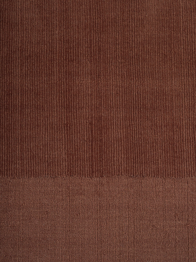 Echo Yano Chestnut loom-knotted rug – detail 2 | Linie Design at Bois Blanc Home, Limassol, Cyprus