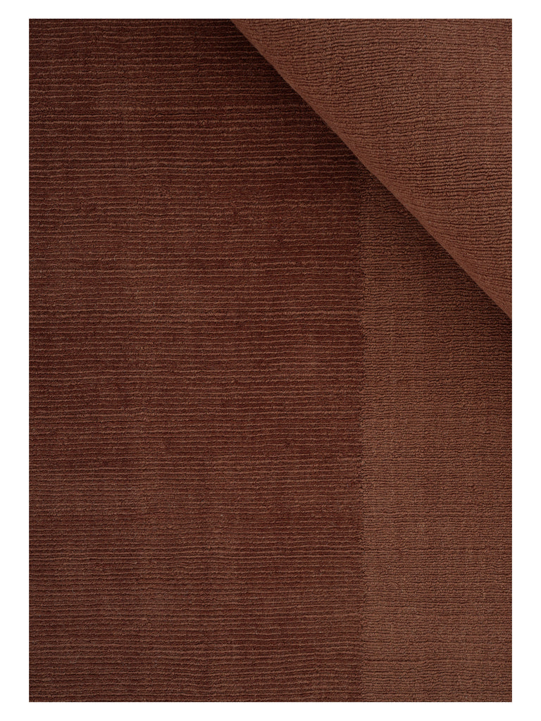 Echo Yano Chestnut loom-knotted rug – detail 3 | Linie Design at Bois Blanc Home, Limassol, Cyprus