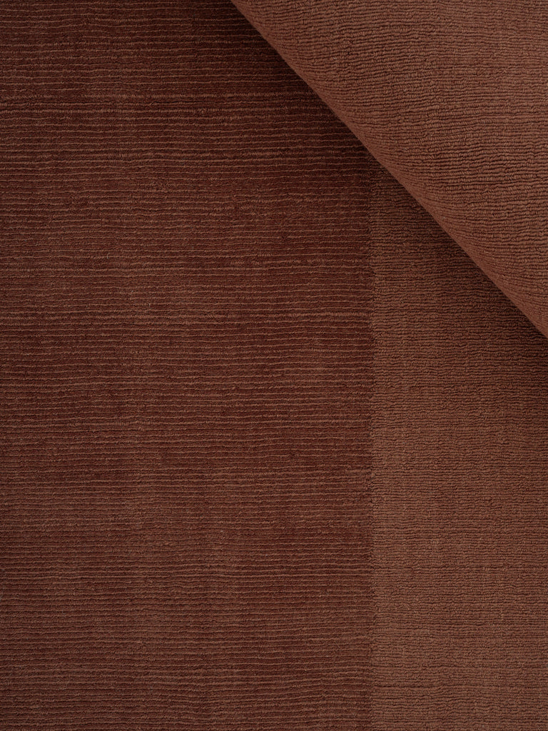 Echo Yano Chestnut loom-knotted rug – detail 4 | Linie Design at Bois Blanc Home, Limassol, Cyprus