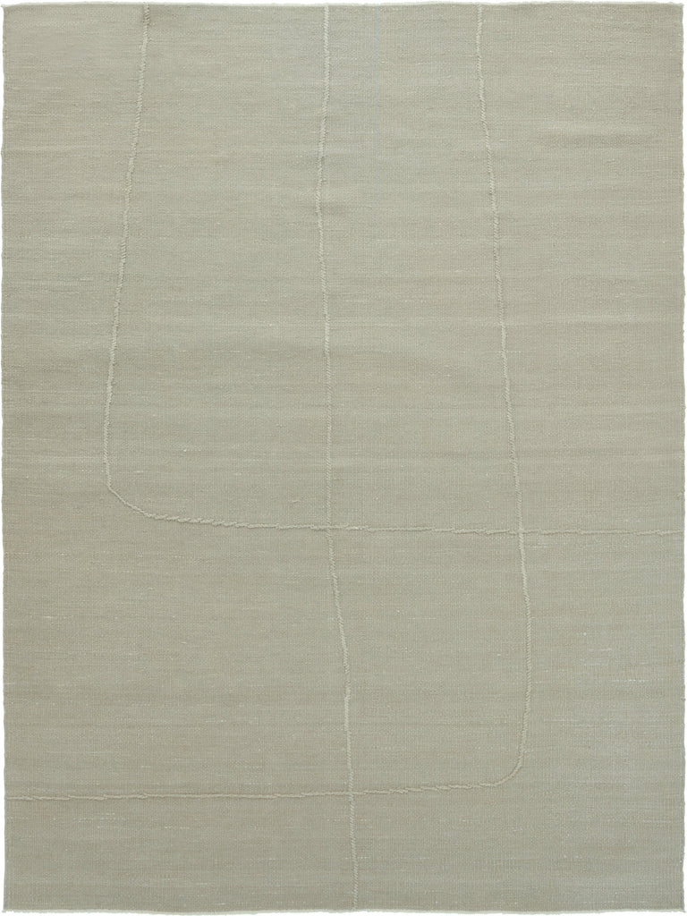 Flow Shen Taupe hand-woven rug – product photo | Linie Design at Bois Blanc Home, Limassol, Cyprus