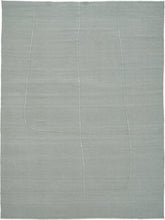 Carica l'immagine nel visualizzatore di Gallery, Flow Shen Mint Grey hand-woven rug – product photo | Linie Design at Bois Blanc Home, Limassol, Cyprus