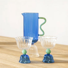 Laden Sie das Bild in den Galerie-Viewer, Carafe tulip blue