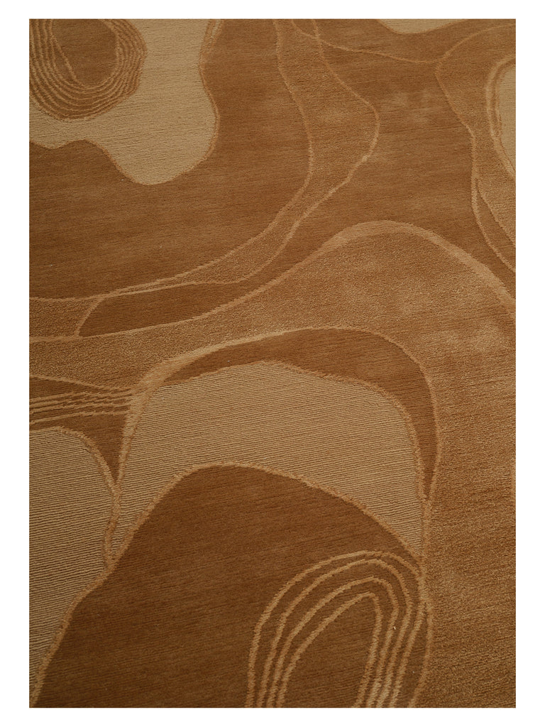Aquaverse Ochre hand-knotted rug – detail 2 | Linie Design at Bois Blanc Home, Limassol, Cyprus