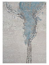 Carica l'immagine nel visualizzatore di Gallery, Immersed Myth Aqua hand-knotted rug – detail 2 | Linie Design at Bois Blanc Home, Limassol, Cyprus