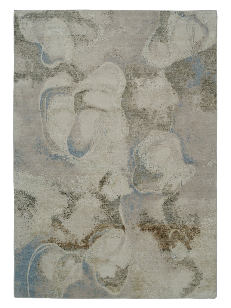 Tidal Cloud Beige hand-knotted rug – product photo | Linie Design at Bois Blanc Home, Limassol, Cyprus