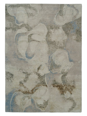 Tidal Cloud Beige hand-knotted rug – product photo | Linie Design at Bois Blanc Home, Limassol, Cyprus