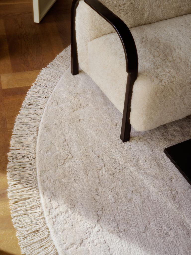 Oceanic Reef Beige hand-knotted rug – detail 3 | Linie Design at Bois Blanc Home, Limassol, Cyprus