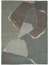 Load image into Gallery viewer, Vivid Rush Sage hand-knotted rug – product photo | Linie Design at Bois Blanc Home, Limassol, Cyprus