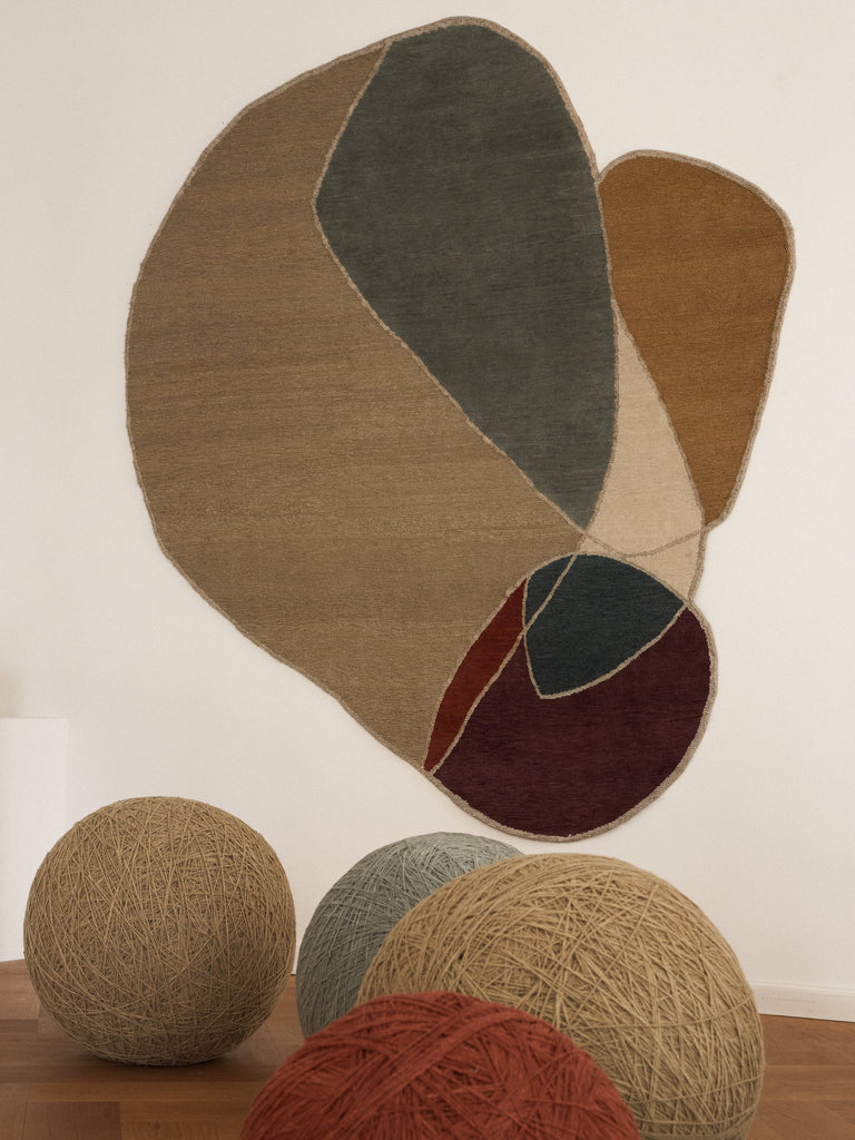 Aurora Lume Spectrum hand-knotted rug – detail 2 | Linie Design at Bois Blanc Home, Limassol, Cyprus