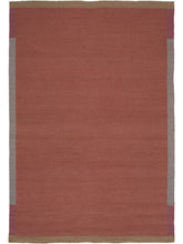 Carica l'immagine nel visualizzatore di Gallery, Chroma Quilt Terracotta hand-woven rug – product photo | Linie Design at Bois Blanc Home, Limassol, Cyprus
