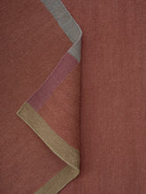 Carica l'immagine nel visualizzatore di Gallery, Chroma Quilt Terracotta hand-woven rug – close-up of the texture | Linie Design at Bois Blanc Home, Limassol, Cyprus