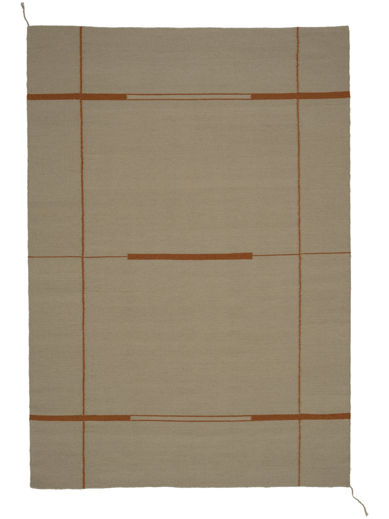 Verge Atelier Chalk hand-woven rug – product photo | Linie Design at Bois Blanc Home, Limassol, Cyprus