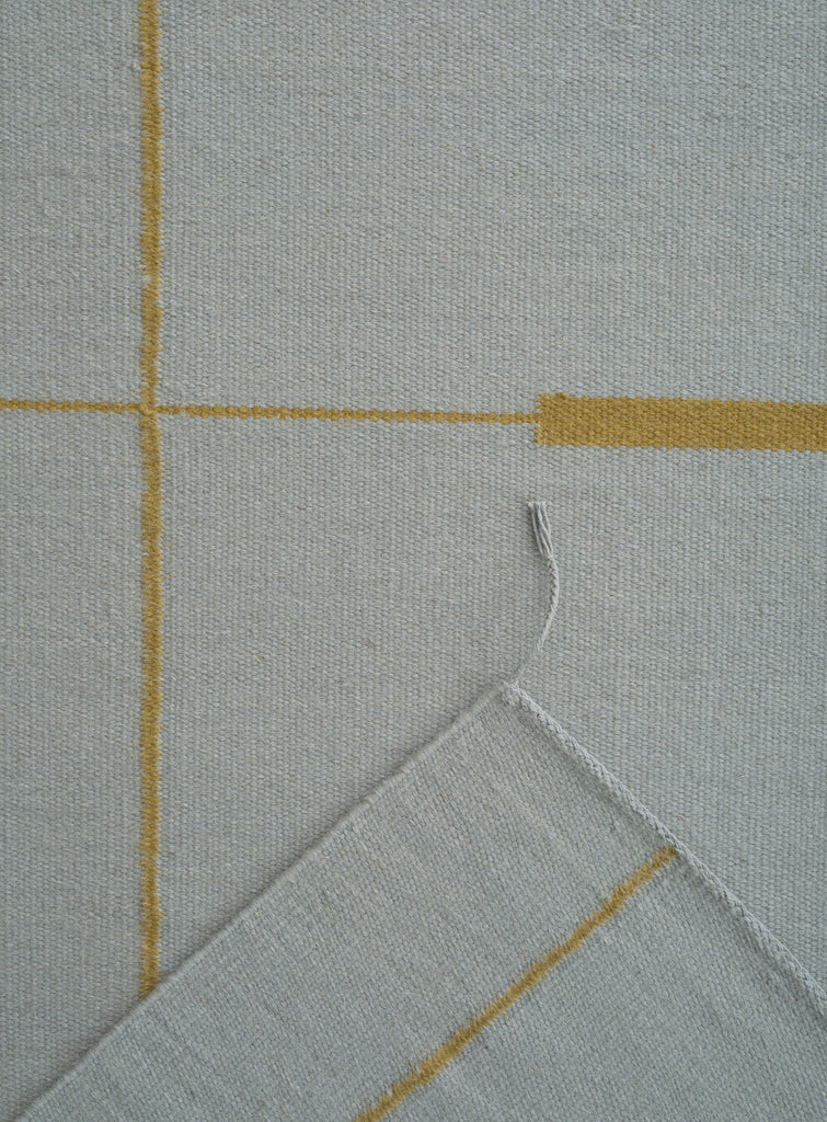 Verge Atelier Moss hand-woven rug – close-up of the texture | Linie Design at Bois Blanc Home, Limassol, Cyprus