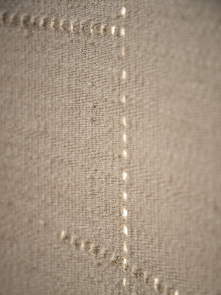 Phantom Void Sand hand-woven rug – detail 5 | Linie Design at Bois Blanc Home, Limassol, Cyprus