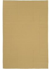 Load image into Gallery viewer, Phantom Void Yellow hand-woven rug – product photo | Linie Design at Bois Blanc Home, Limassol, Cyprus