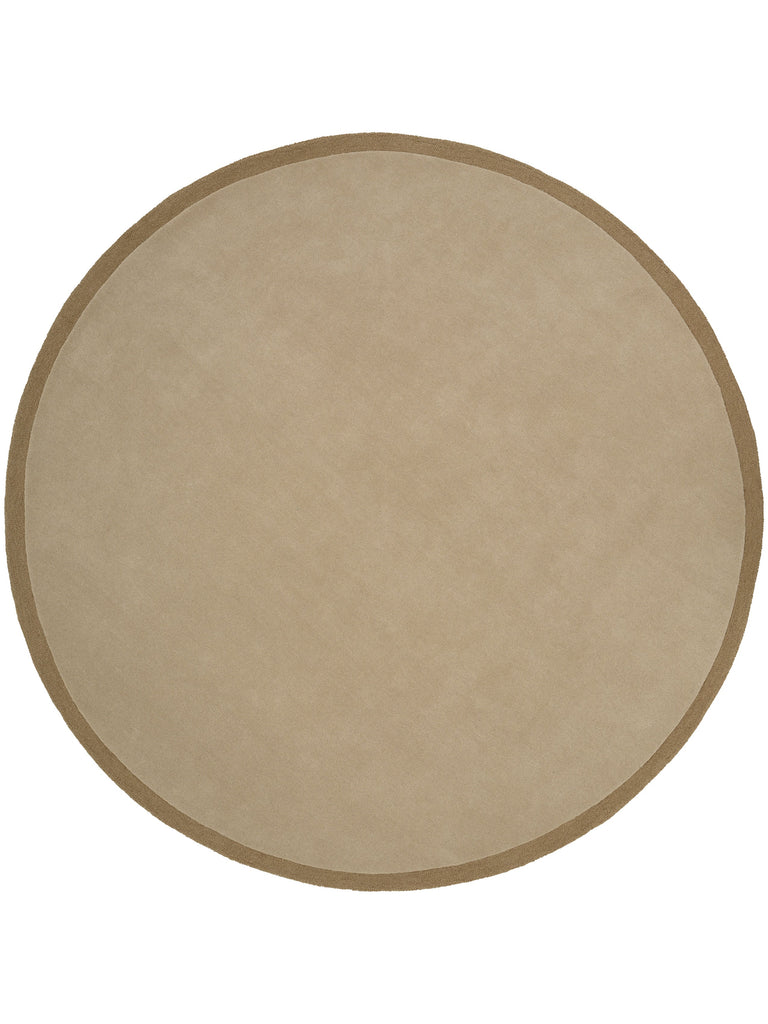Eluna Virel Almond hand-tufted rug – round shape | Linie Design at Bois Blanc Home, Limassol, Cyprus