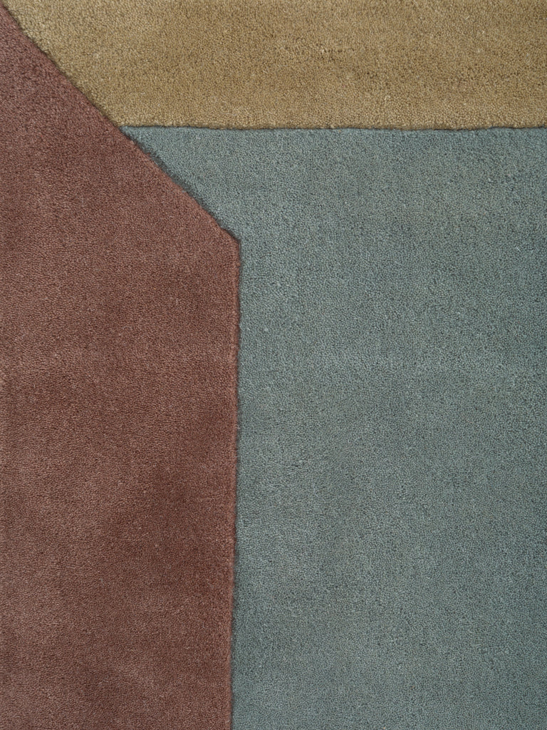 Flare Eclipse Teal hand-tufted rug – close-up of the texture | Linie Design at Bois Blanc Home, Limassol, Cyprus